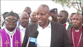 Watch: Police and clergy conduct joint prayers at Gilgil blackspot along Nakuru - Nairobi highway.