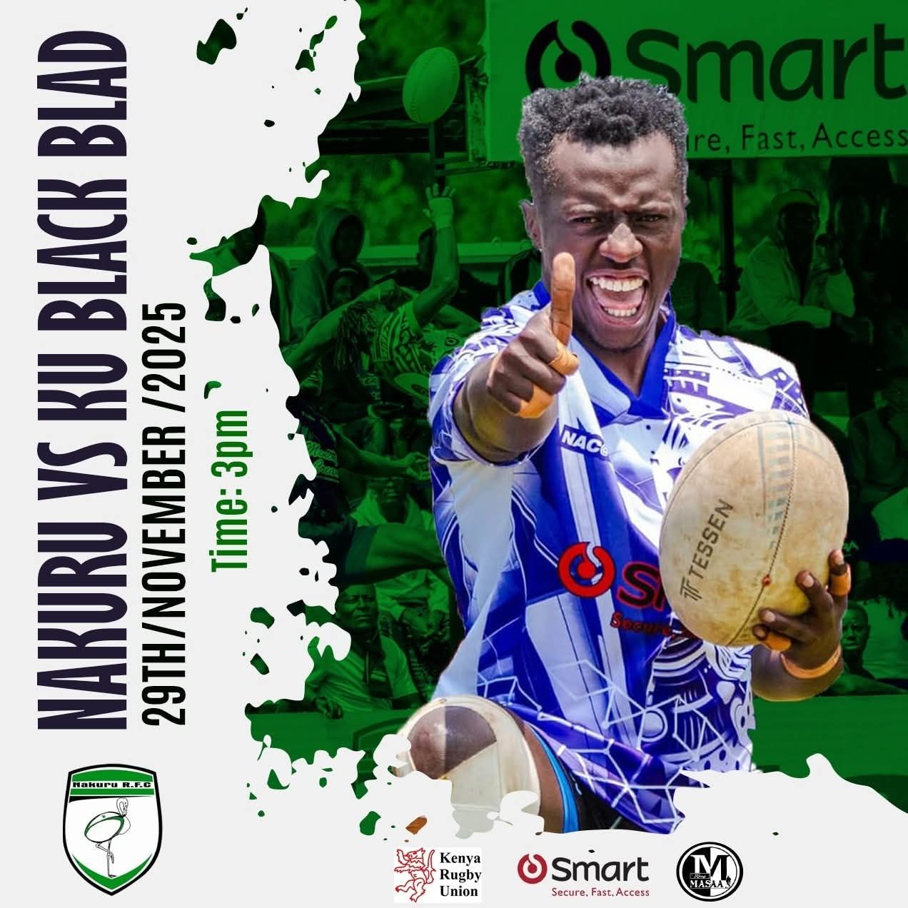 All eyes on the pitch as rugby showdown dominates Nakuru's quiet weekend